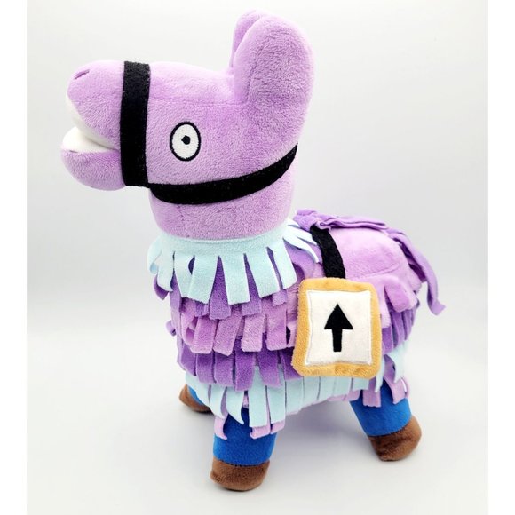 Fortnite Purple and Blue Loot Llama Pinata Plush Stuffed Animal 12" - Picture 1 of 9